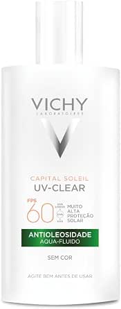 Vichy Capital Soleil UV-Clear Protetor Solar Facial Antioleosidade E Antiacne